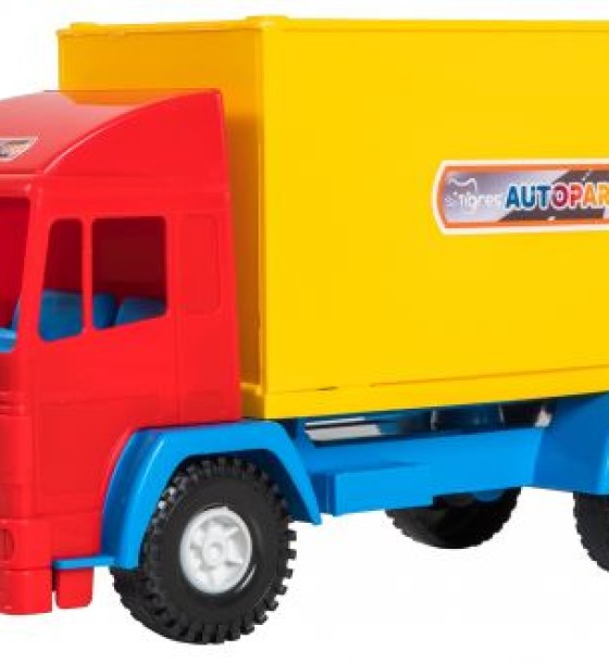 Игрушечная машинка, Mini truck контейнер (жовтий)