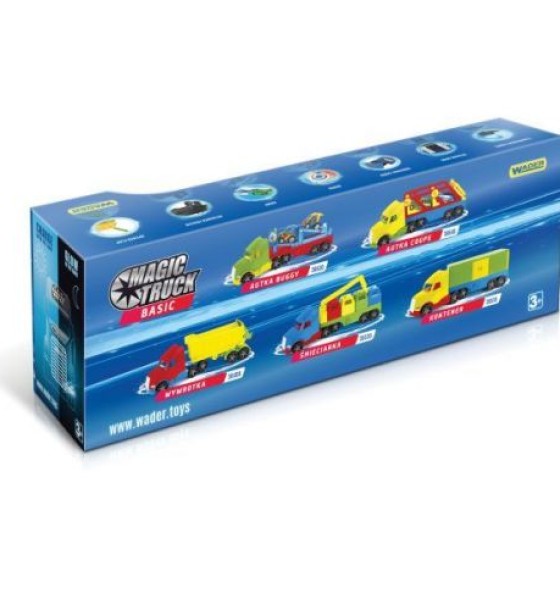 Magic Truck Basic вантажівка, що світяться у темряві
