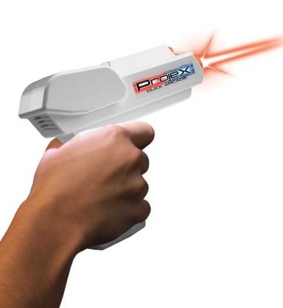 Ігровий набір для лазерних боїв - ПРОЕКТОР LASER X ONE (1 бластер, слайд-цілі)