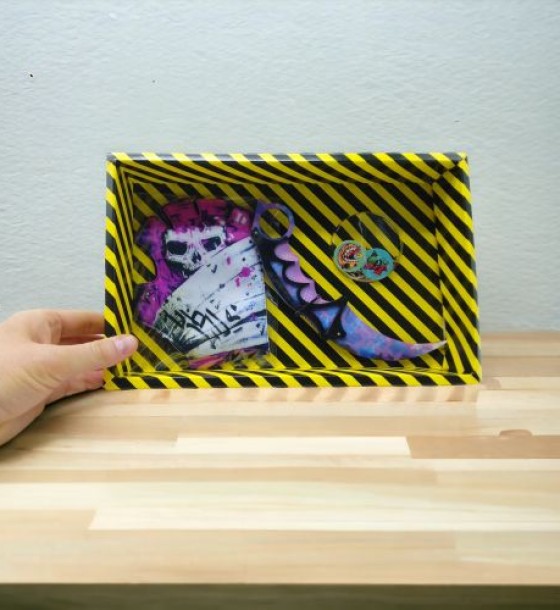 Ігровий набір BOX "Керамбіт PURPLE CAMO"