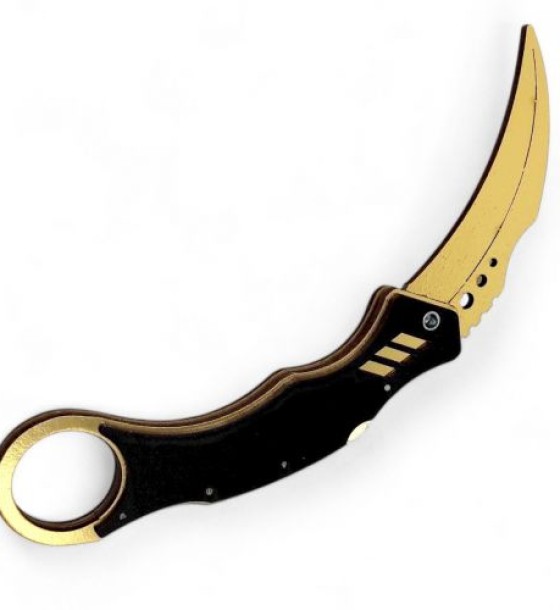 Іграшка ніж "Mantis CITRINE" (бронзовий) 21 см