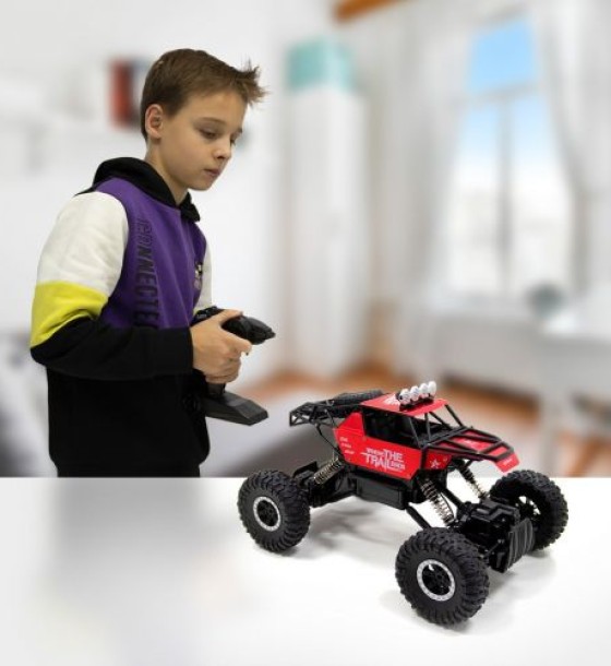Машинка на радіокеруванні Off-road Crawler – Where the trail ends (червоний)