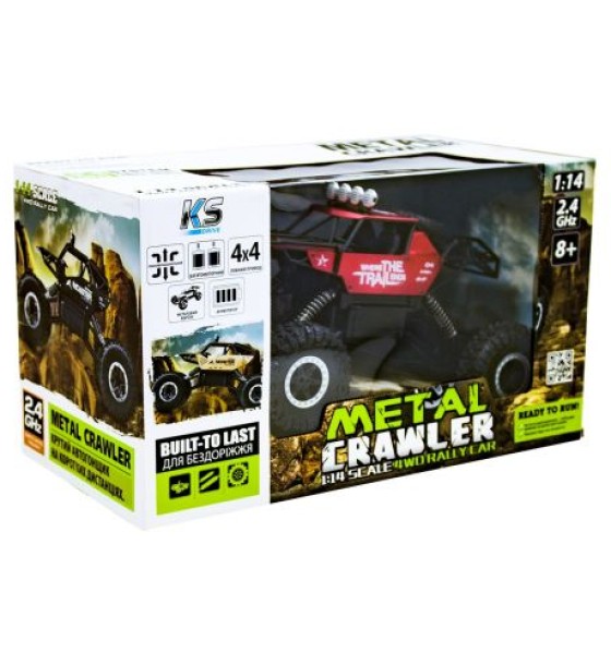 Машинка на радіокеруванні Off-road Crawler – Where the trail ends (червоний)