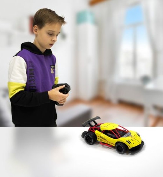 Автомобіль Speed racing drift з р/к – Aeolus (жовтий, 1:16)