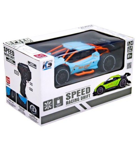 Автомобіль Speed racing drift з р/к – Red Sing (блакитний, 1:24)