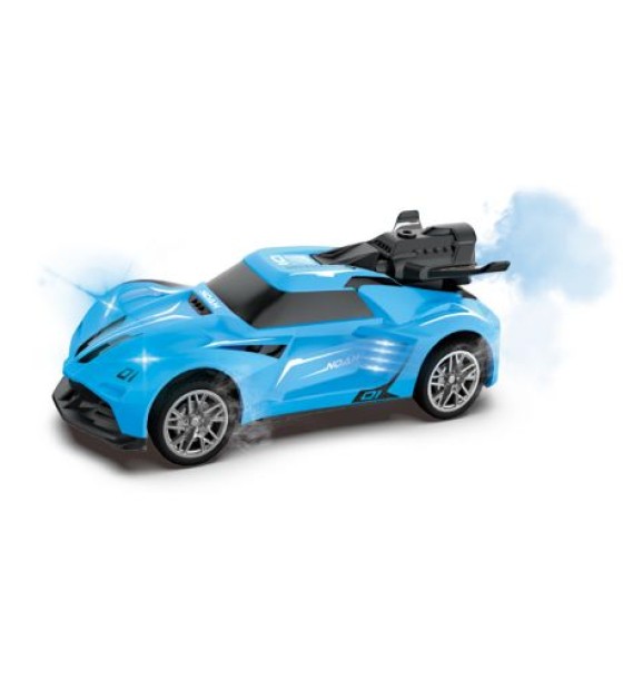 Автомобіль Spray Car на р/в - Sport (блакитний, 1:24, світло, вихлопна пара)