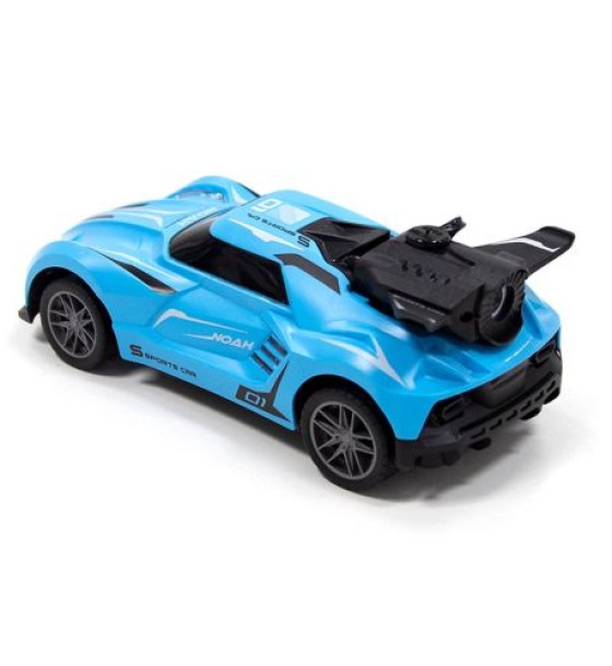 Автомобіль Spray Car на р/в - Sport (блакитний, 1:24, світло, вихлопна пара)