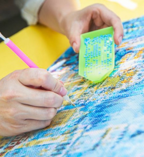 Алмазна мозаїка "Містер Бернс. Сімпсони" 40х50 см