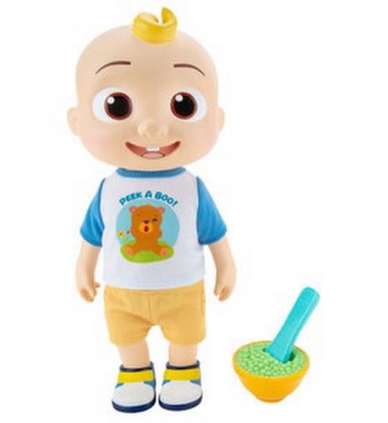 Інтерактивна іграшка CoComelon Deluxe Interactive JJ Doll Джей Джей зі звуком (CMW0058)