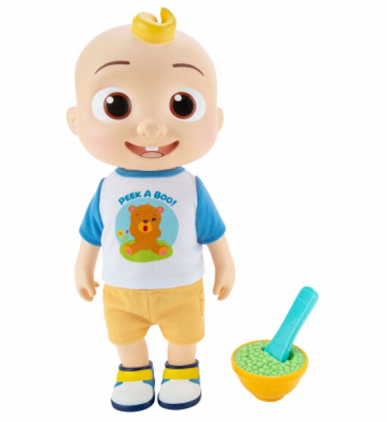 Інтерактивна іграшка CoComelon Deluxe Interactive JJ Doll Джей Джей зі звуком (CMW0058)
