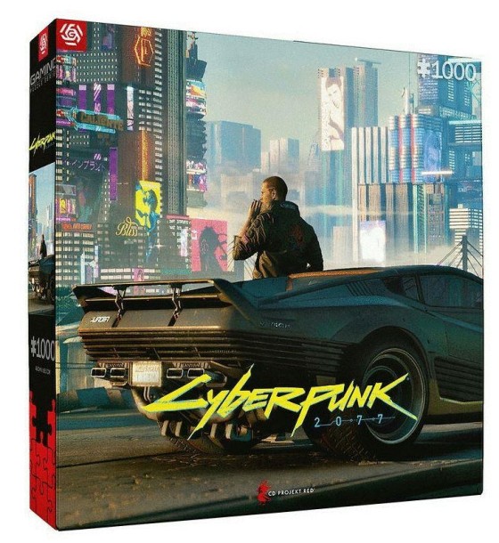 Пазл GoodLoot Cyberpunk 2077: Mercenary on the Rise 1000 елементів (5908305240341)