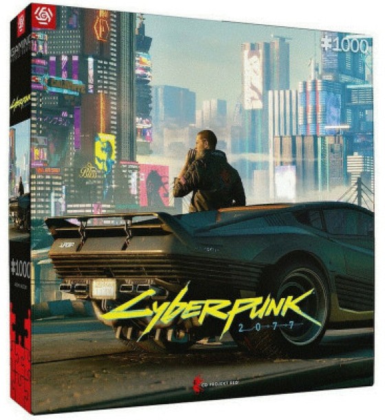 Пазл GoodLoot Cyberpunk 2077: Mercenary on the Rise 1000 елементів (5908305240341)