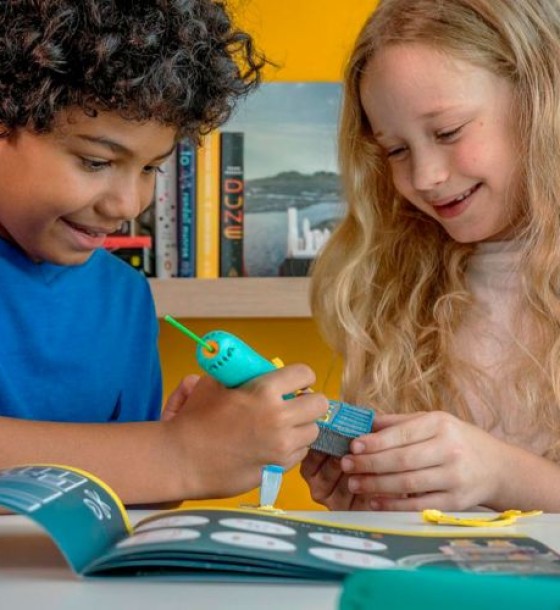3D-ручка 3Doodler Start Plus для дитячої творчості базовий набір- КРЕАТИВ (72 стрижні)