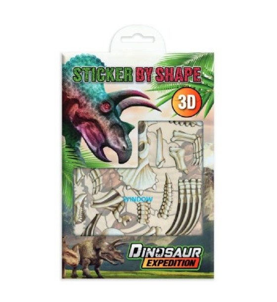 Стікербук за формами Moxy Dinosaur Expedition «Dino 2»