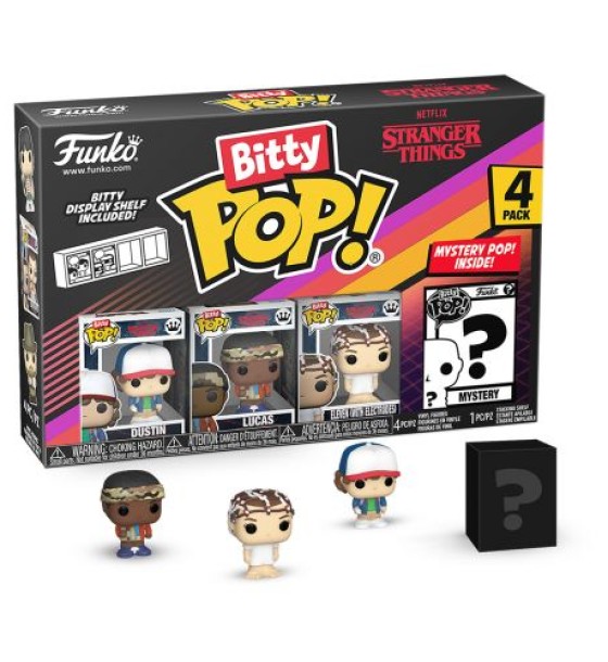 Набір ігрових фігурок BITTY POP! серії "Дивні дива" - ДАСТІН (4 фігурки в ас.)