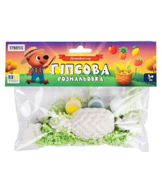 Гіпсова розмальовка "Яскравий сад" (мікс видів)