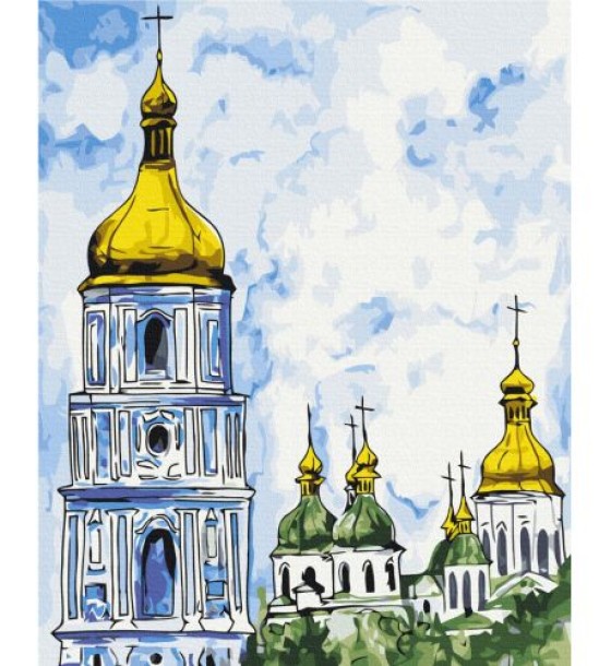 Картина за номерами "Софія Київська © Мазнєва Марина" ★★★