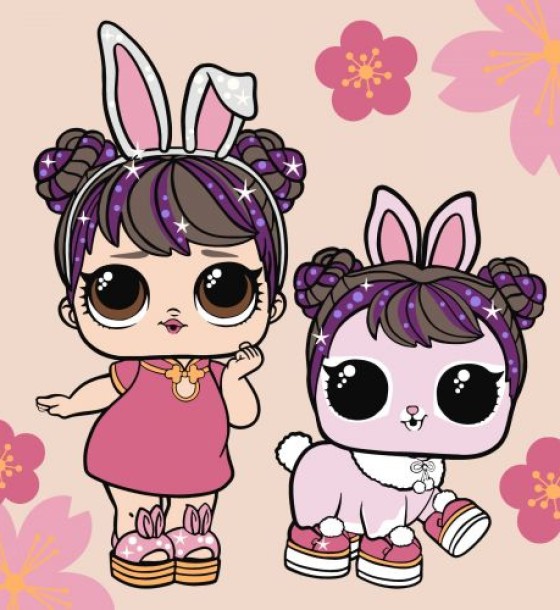 Картина по номерах "L.O.L. Surprise! Chinese New Year Doll & Pet" 40х40 см