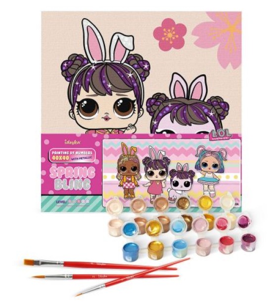 Картина по номерах "L.O.L. Surprise! Chinese New Year Doll & Pet" 40х40 см