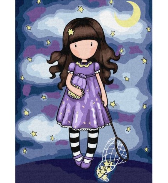 Картина за номерами "Catch A Falling Star Santoro Gorjuss Collection" 30х40 см
