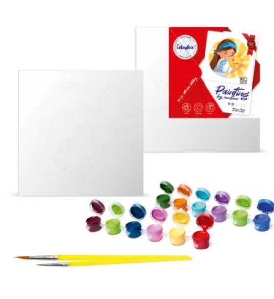 Картина за номерами - "Вітраж. Хвиля" ©art_selena_ua, 30х30