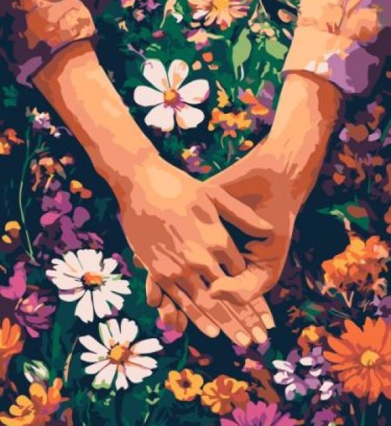 Картина за номерами - "Тримай мене міцно" ©art_selena_ua, 30х40см