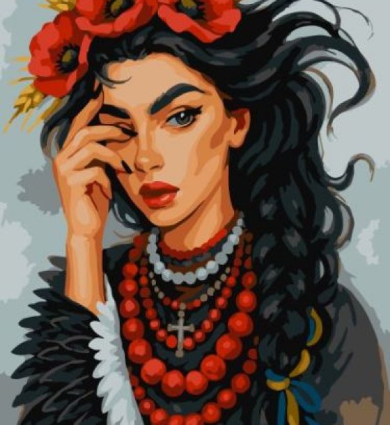 Картина за номерами - "Крилата" ©art_selena_ua, 30х40см