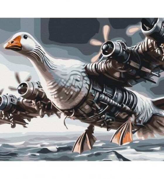 Картина по номерам "Bombogini gusini" 40x50 см.