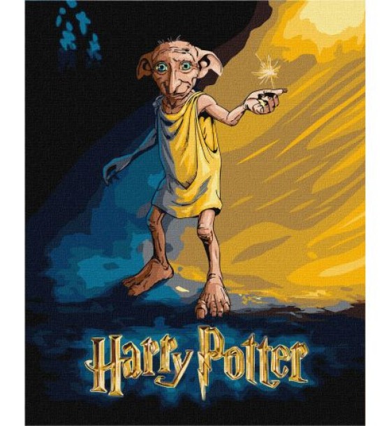Картина за номерами "Harry Potter: Постер з Добі" 40х50см