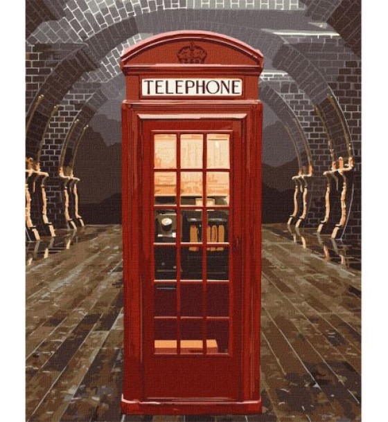 Картина за номерами "Harry Potter: Магічний вхід" 40х50см