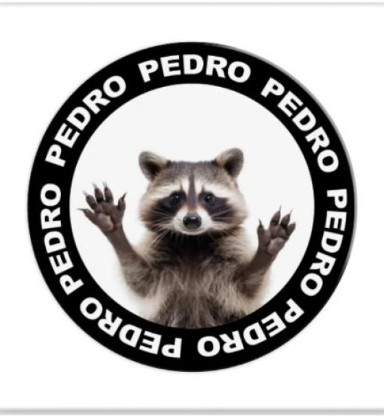 3D стікер "Pedro" (ціна за 1 стікер)