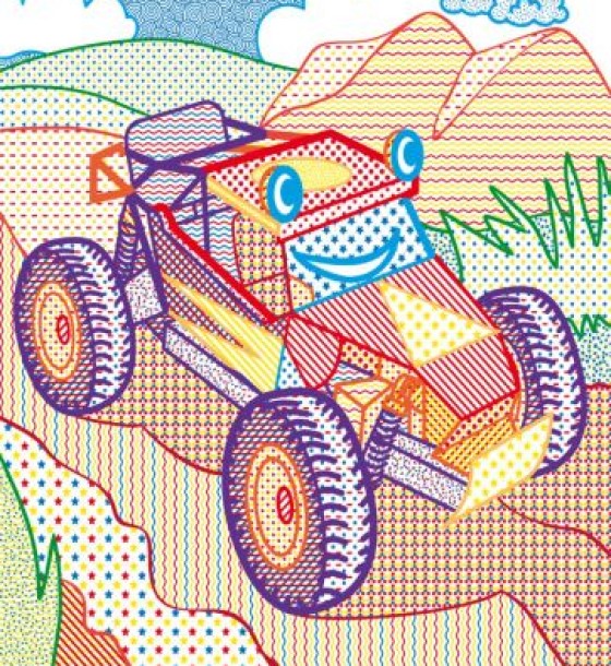 Книга "Великі водні розмальовки: Веселі перегони"