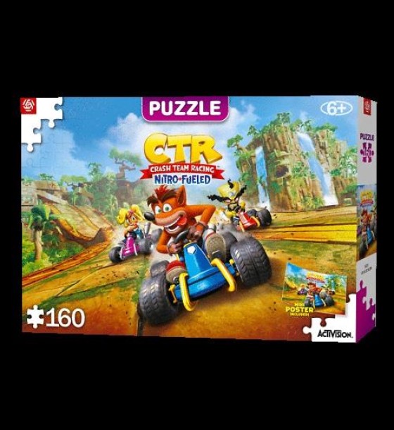 Пазл GoodLoot Crash Team Racing Nitro-Fueled 160 елементів (5908305240372)