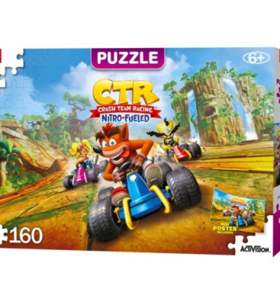 Пазл GoodLoot Crash Team Racing Nitro-Fueled 160 елементів (5908305240372)