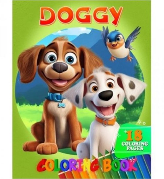 Розмальовка "Doggy" 18 малюнків