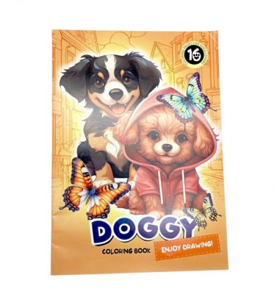 Розфарбовка, 210х297 мм, (DOGGY ВИД1)