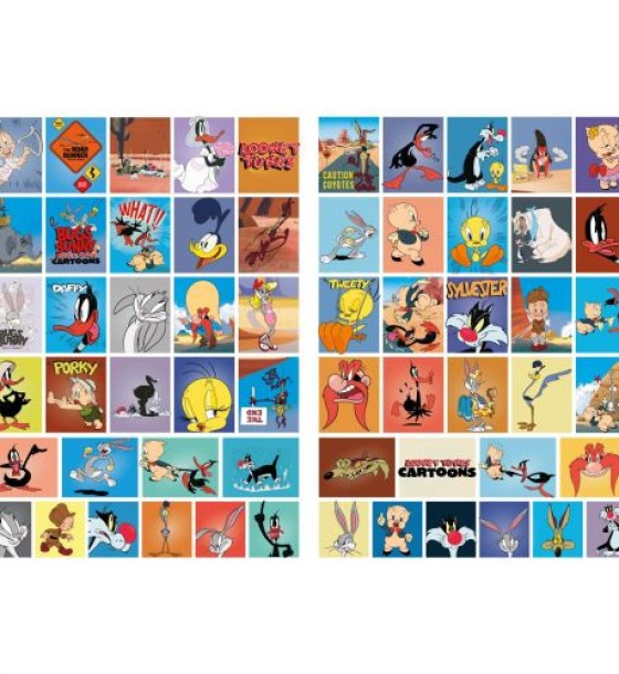 Розмальовка WB "Looney Tunes: Веселий кролик" зі стікерами