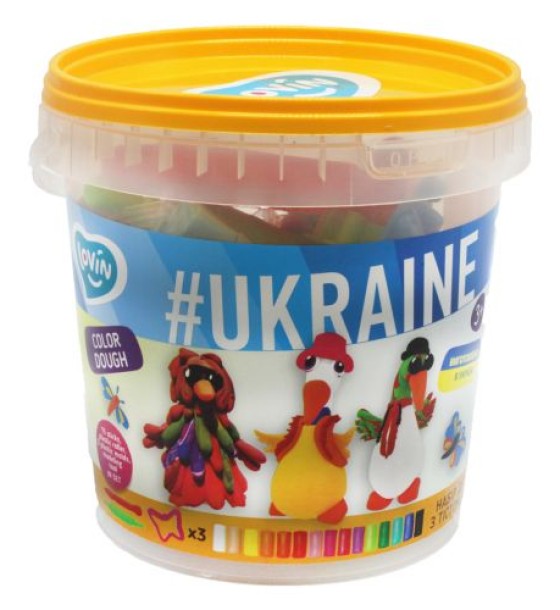 Набір для ліплення "#Ukraine Lovin", 15 кольорів