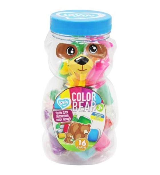 Набір для ліплення "Color Bear" із тестом ТМ Lovin