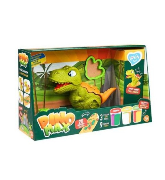 Набор для лепки с тестом "Dino Max"