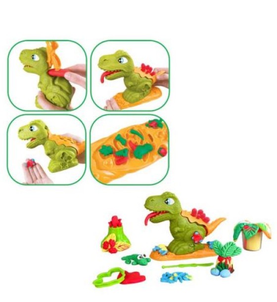 Набор для лепки с тестом "Dino Max"