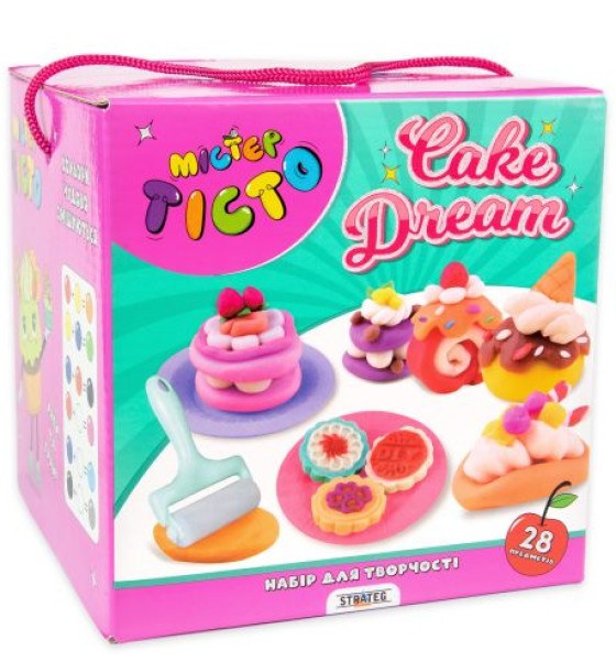 Набір для творчості Містер тісто Cake Dream Strateg українською мовою
