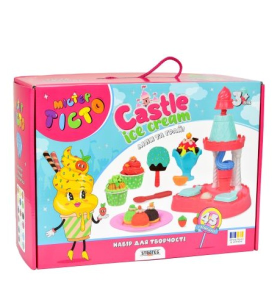 Набір для творчості "Містер тісто. Castle Ice-Cream", укр