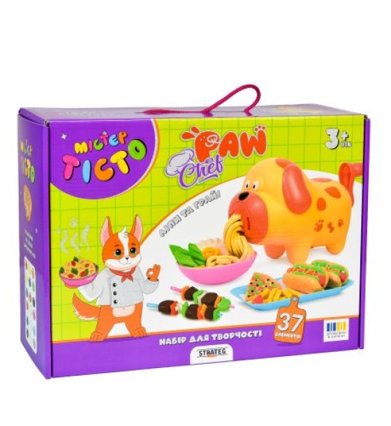 Набір для творчості "Містер тісто. Paw Chef", українською мовою