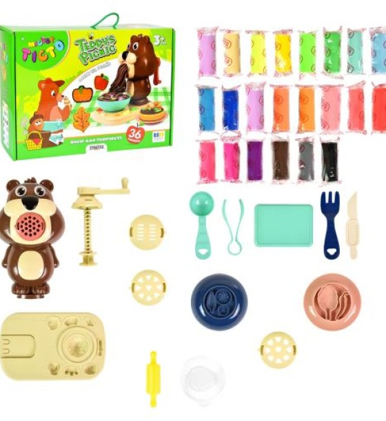 Набір для творчості "Містер тісто. Teddyʼs Picnic", укр