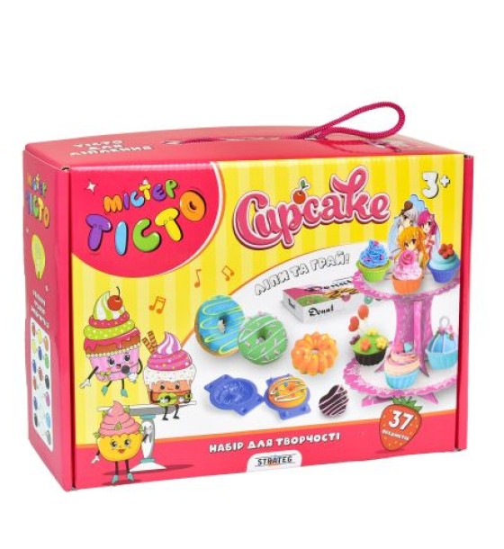 Набір для творчості "Містер тісто. Cupcake" укр