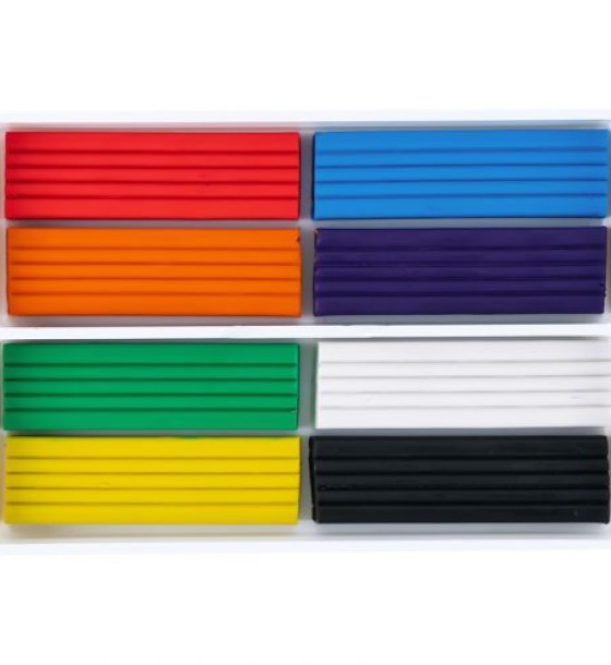 Пластилін, 8 кольорів, 160 г. Kite Classic