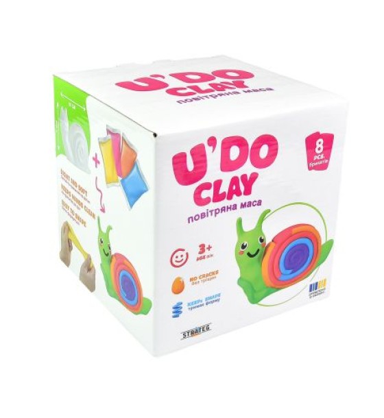Набір для творчості "Равлик UʼDO Clay"