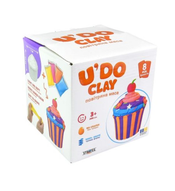 Набір для творчості "Кекс UʼDO Clay"
