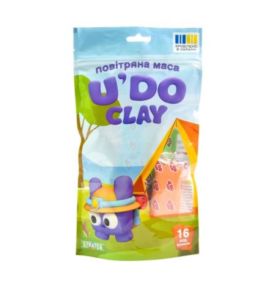 Набір для творчості "UʼDO Clay 16 шт"
